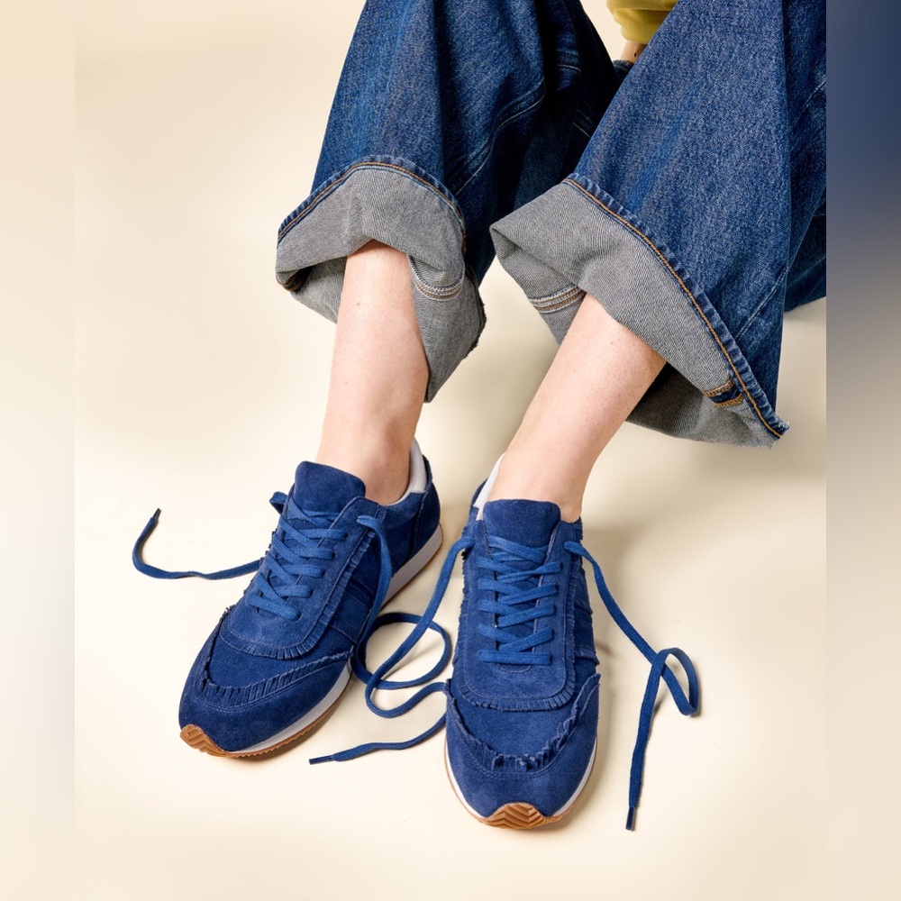 Charlotte Stone - Dean Sneaker in Indigo, Size 9